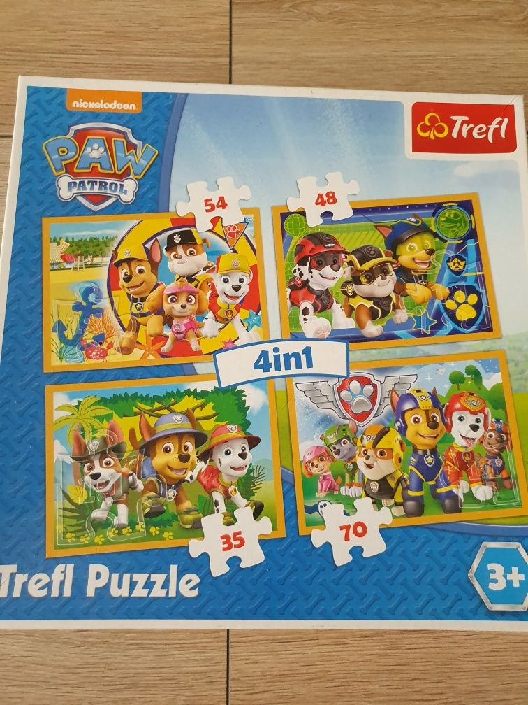 Puzzle Psi patrol 3+ (3 układanki)