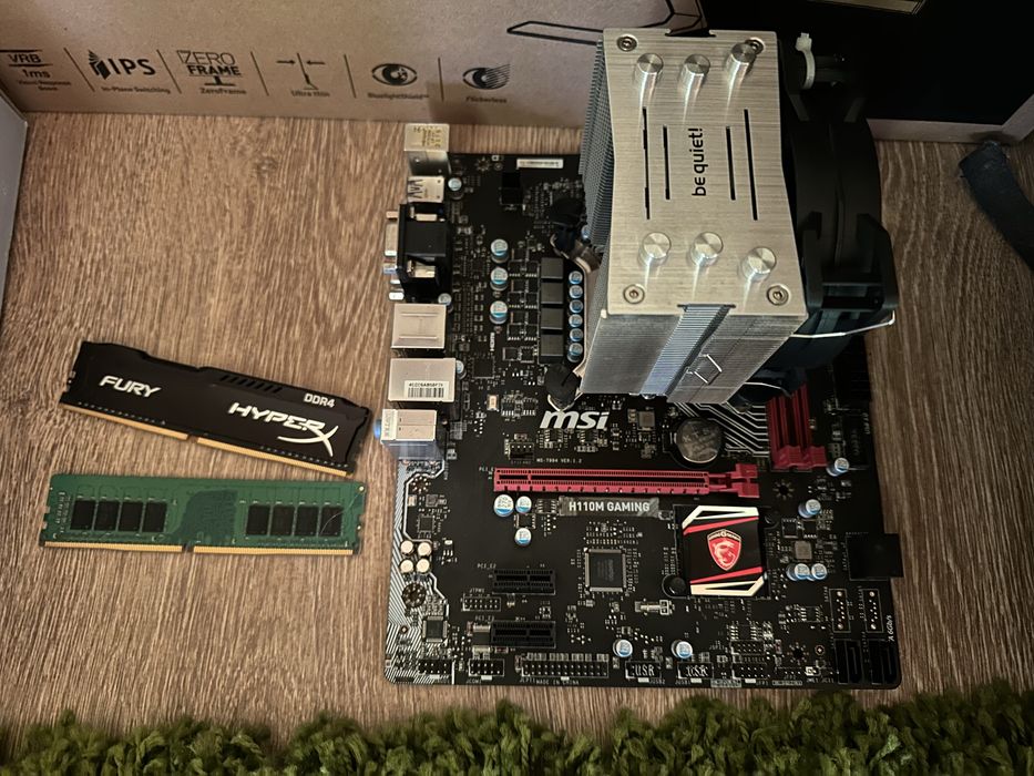 i7 6700, 16gb озу, материнка MSI Комплект