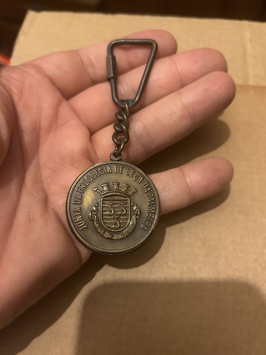 Leça Futebol Clube porta chaves vintage metal