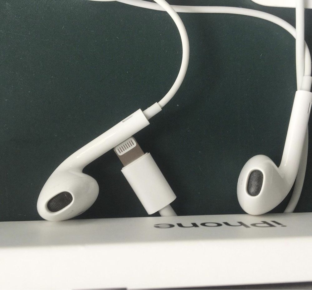 Оригинал EarPods lightning apple iphone наушники айфона гарнитура