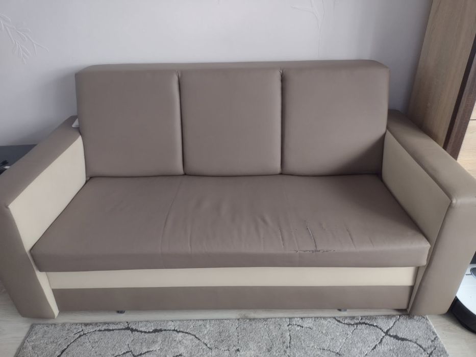 Kanapa, sofa z funkcją spania.