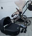 Piękny zestaw 2w1 Cybex Priam 4.0 na gwarancji