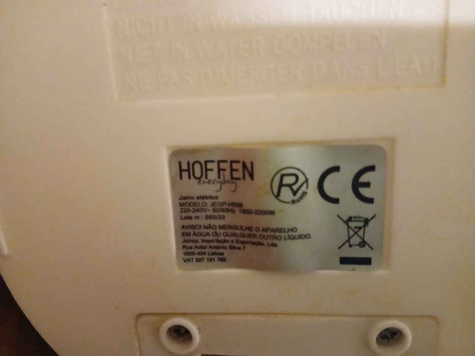 Jarros elétricos  avariados