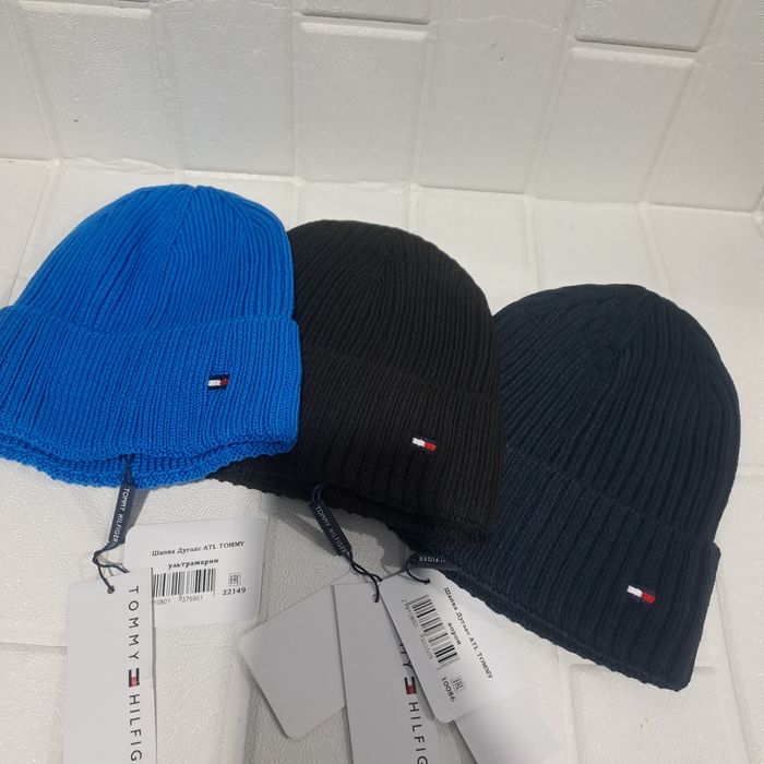 Шапка Tommy Hilfiger  осенняя демисизонная коттон