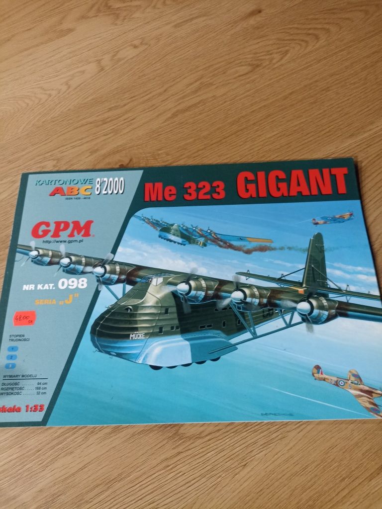 Me 323 Gigant GPM model kartonowy