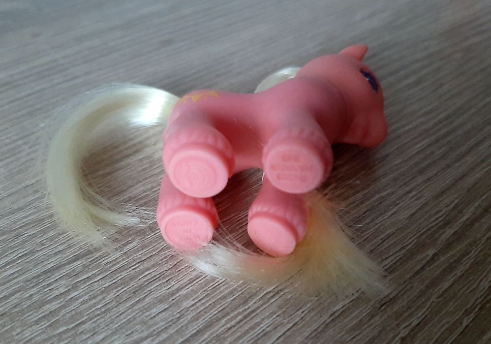Mały Kucyk Baby Sunbeam My Little Pony G2 Różowy Żółty 2000 Sparkle