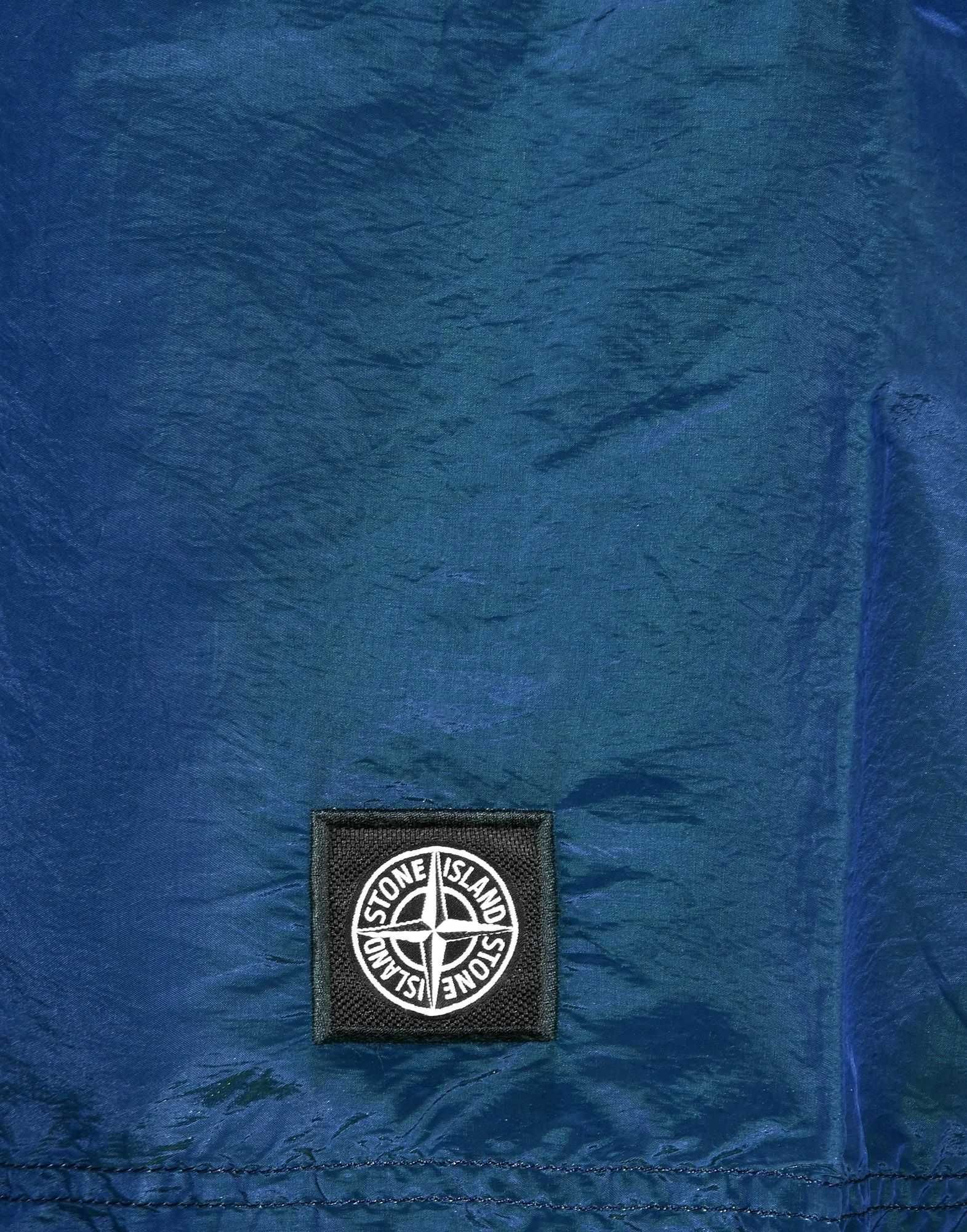 Шорти STONE ISLAND B0245 Nylon Metal Colour Weft Navy