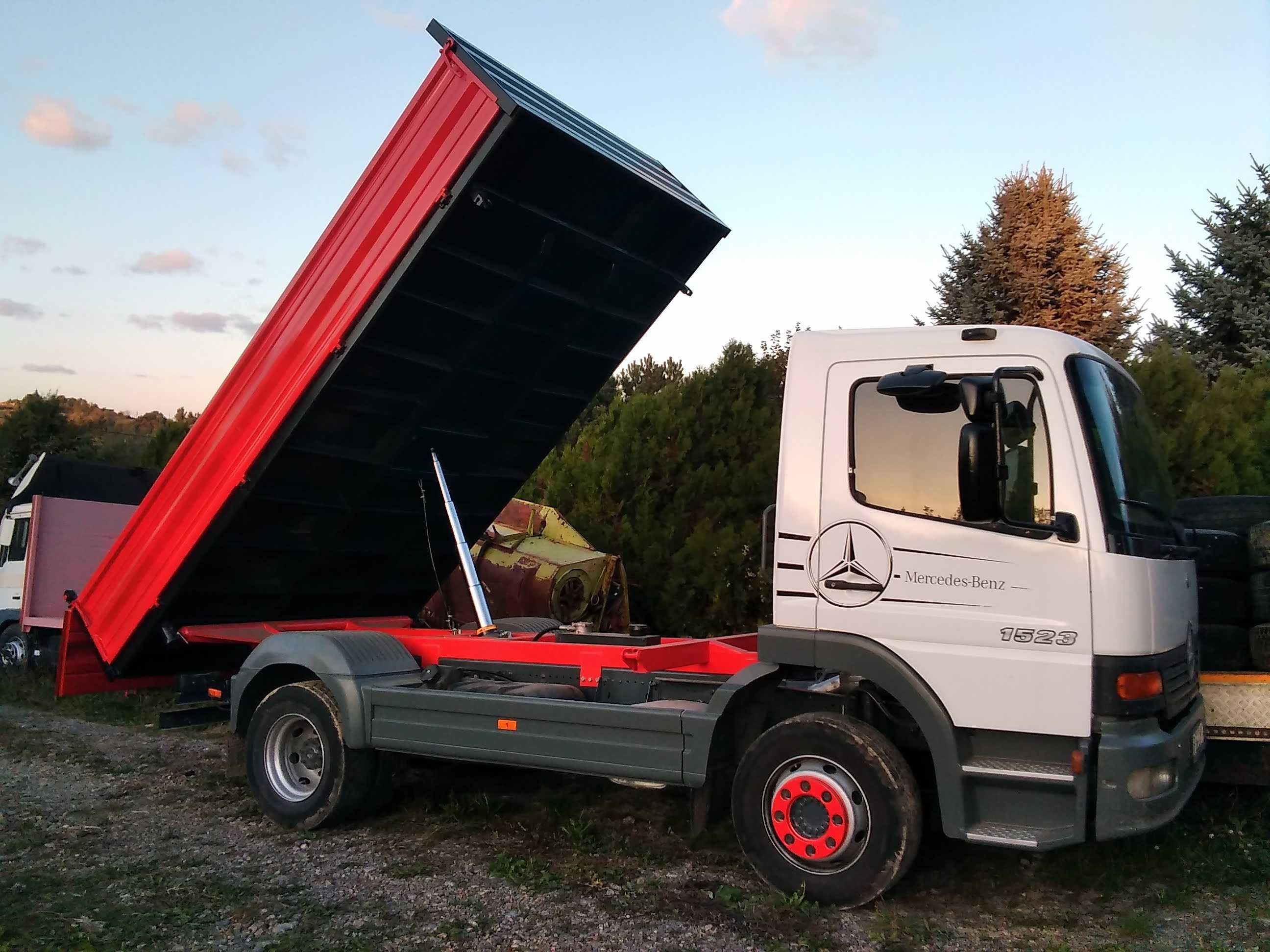 Nowy Siłownik Wywrotu 7-90Ton Wywrotka Przyczepa Man Volvo Scania DAF