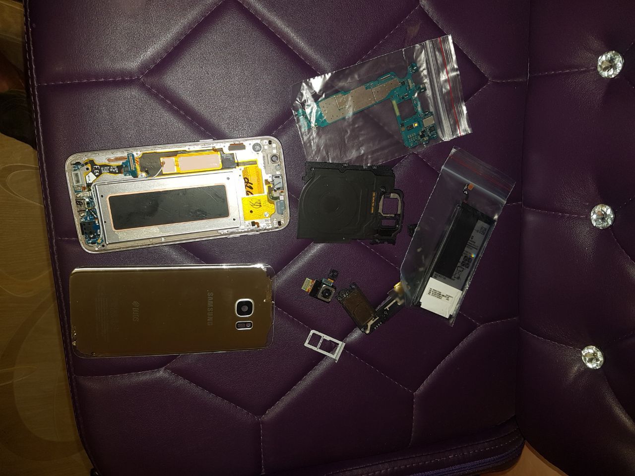 Запчасти Samsung s7 edge NFC