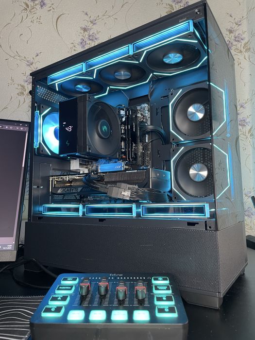 Потужний ігровий/робочий ПК на AMD 9 7900 + RTX 5070 + 1Tb m2 + 32Gb