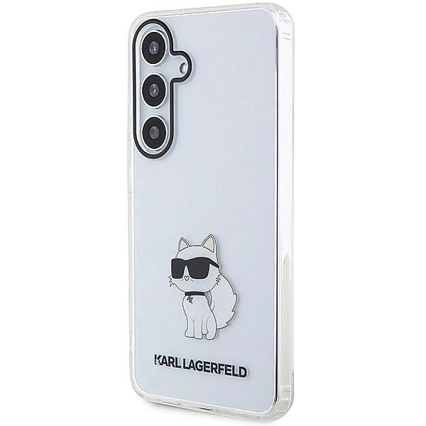 Etui Karl Lagerfeld IML Choupette na Samsung Galaxy S24+ - przezroczys