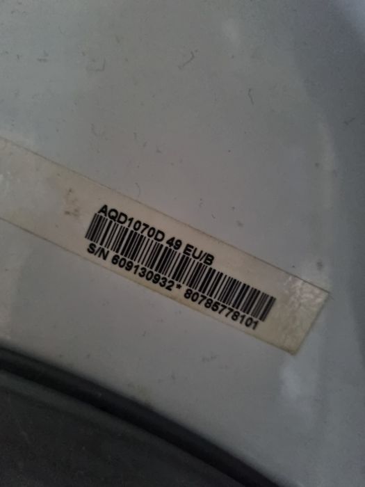 Pralko-suszarka HotPoint Ariston Aqualitis AQD1070D 49 10Kg
