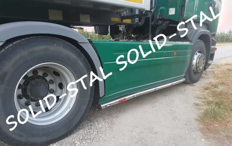 Orurowanie POD ZABUDOWY Ze stali nierdzewnej Scania R / S POLEROWANE!