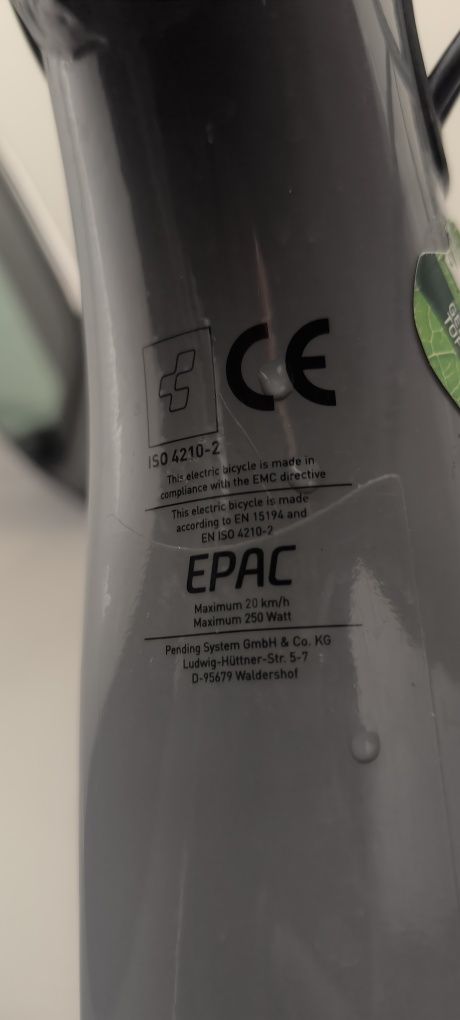 Ebike Rower Dziecięcy Elektryczny Cube Acid 24