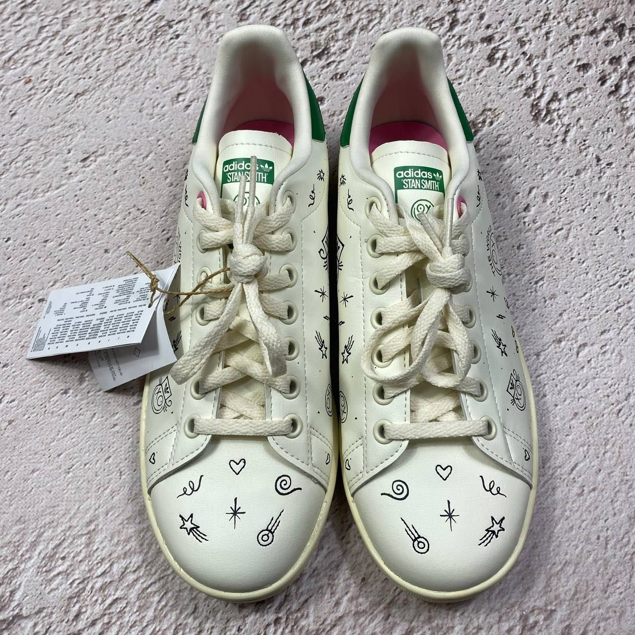 gy1786 оригінал нові шкіряні жіночі кеди adidas stan smith leather