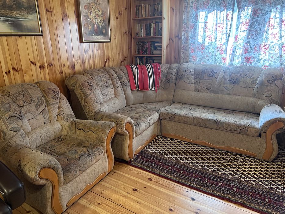Pilnie! Komplet wypoczynkowy naroznik + 2 fotele