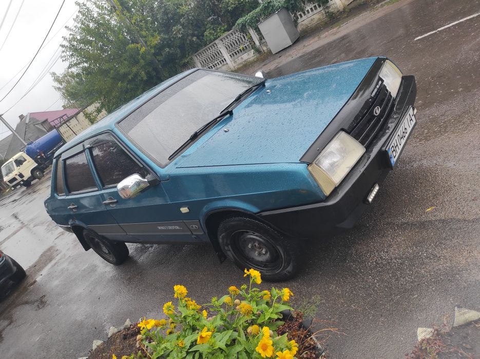 Ваз 21099 на полном ходу