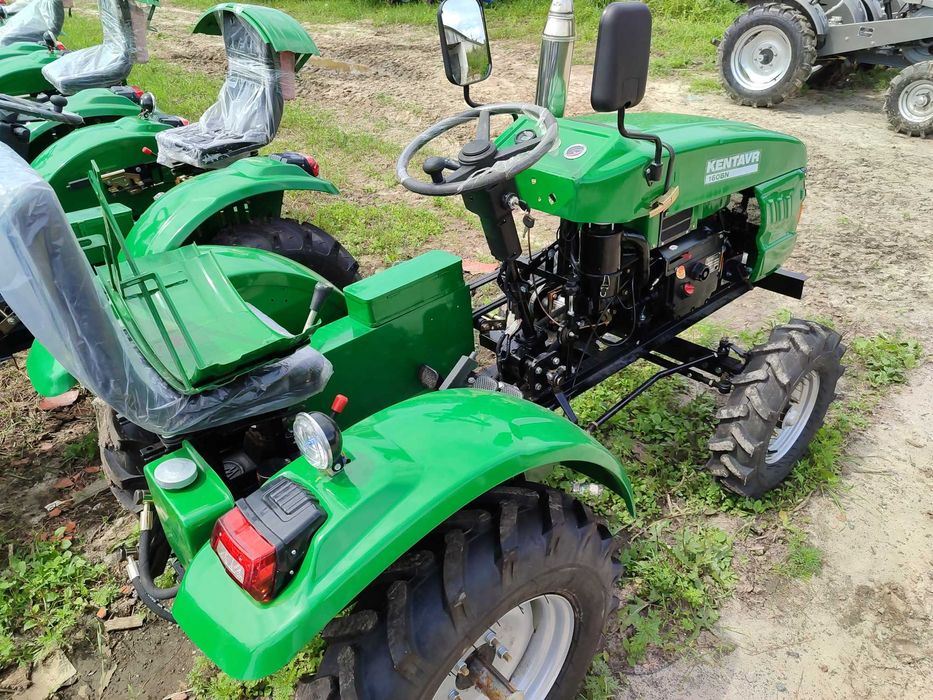 Трактор ременной Кентавр 160ВН + фреза и плуг