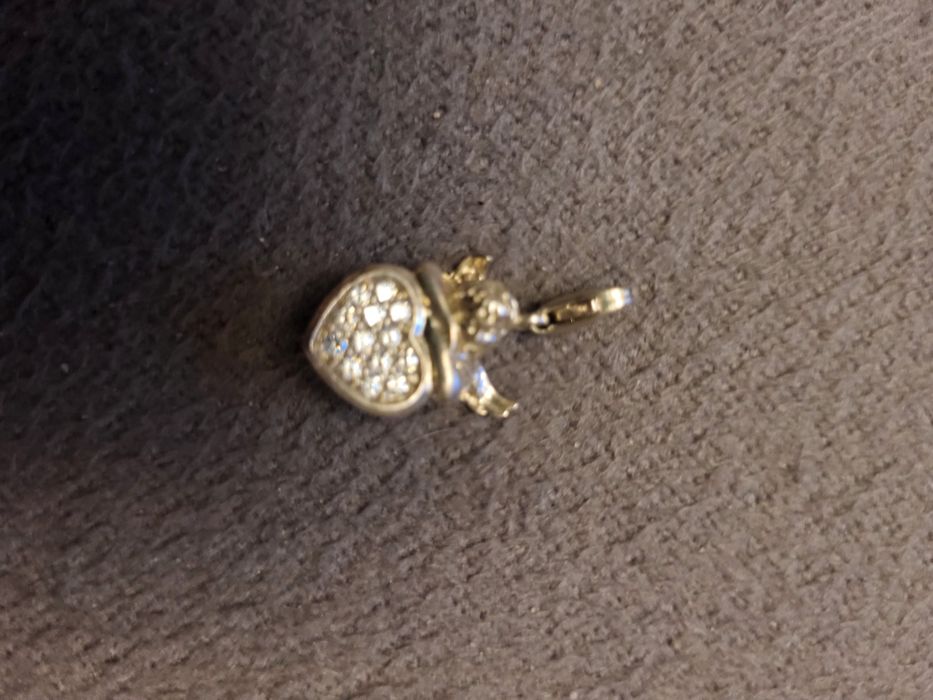 Srebrna Zawieszka Thomas Sabo Aniołek na serduszku