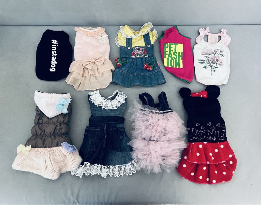 Комбинезон куртка жилет кофта платье одежда  для собак pet fashion