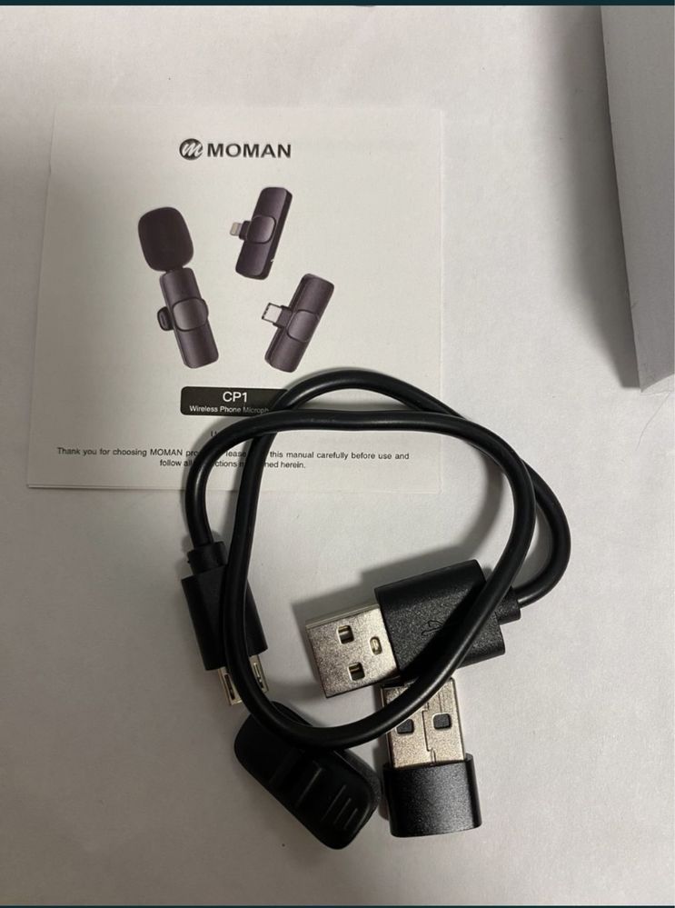 Бездротовий USB-мікрофон MOMAN