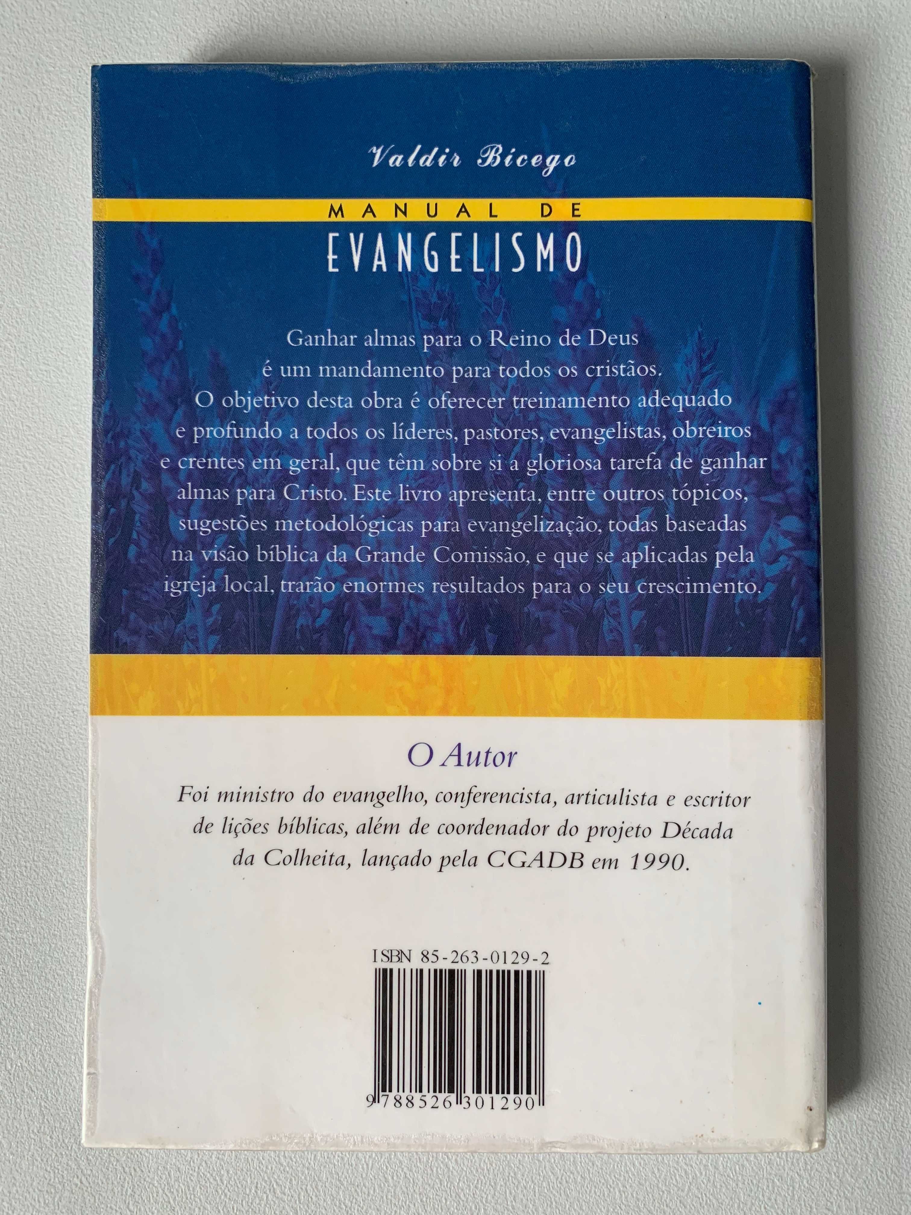 Manual de Evangelismo, de Valdir Bicego