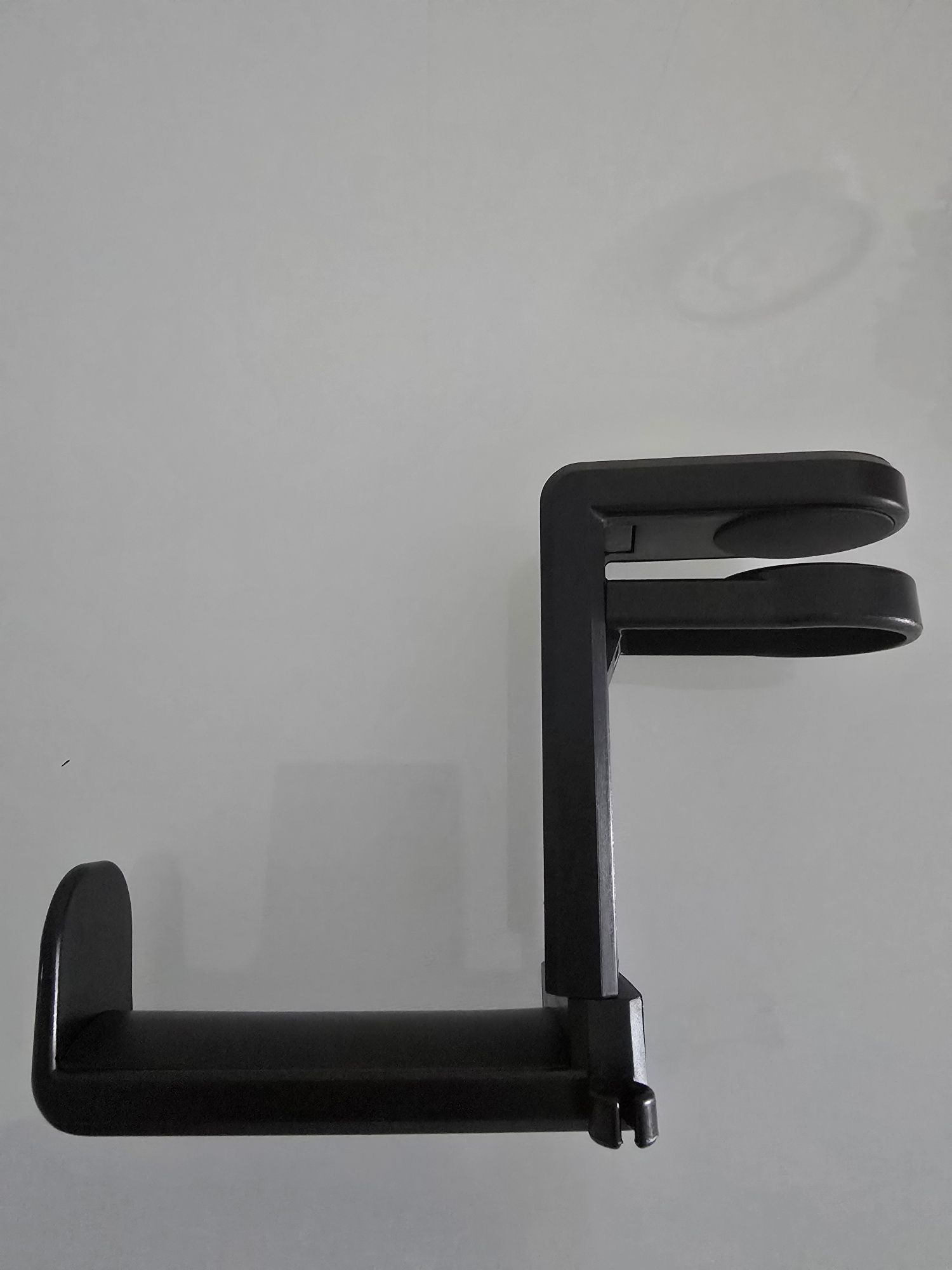 Suporte de mesa para headset com mola e rotativo