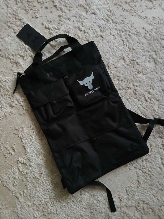 Оригінал Under Armour Project Rock Gym Sack 1381925 рюкзак сумка