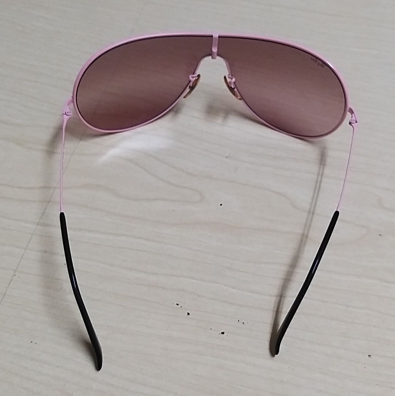 Óculos Ray Ban aviator, cor de rosa. Originais.