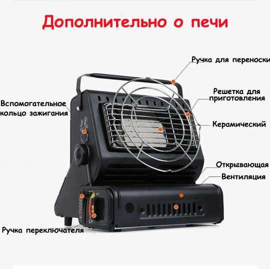 Портативный газовый обогреватель Польша плита-обогреватель баллоны