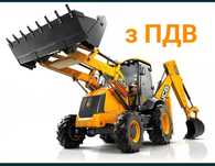 Оренда екскаватора-навантажувача JCB 3CX та Камаза ПДВ
