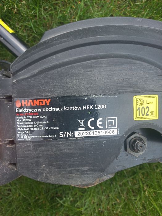 Obcinacz kantów trawnika