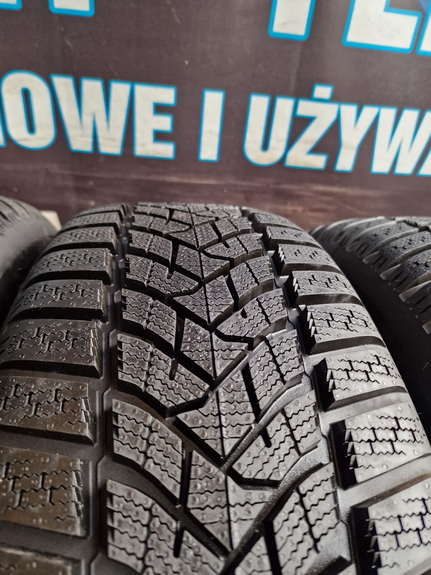 Koła zimowe 16 5×112 Vw Audi Skoda Seat 215/60/16 Dunlop Nowe 10mm Org