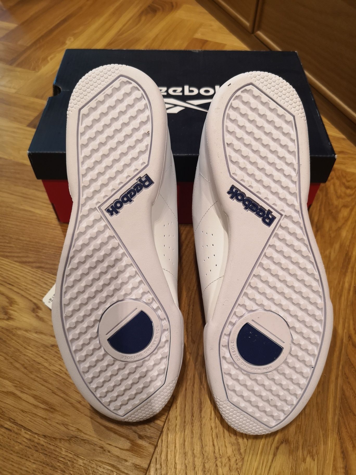 NOWE Reebok Classic NPC II roz. 41 białe skóra