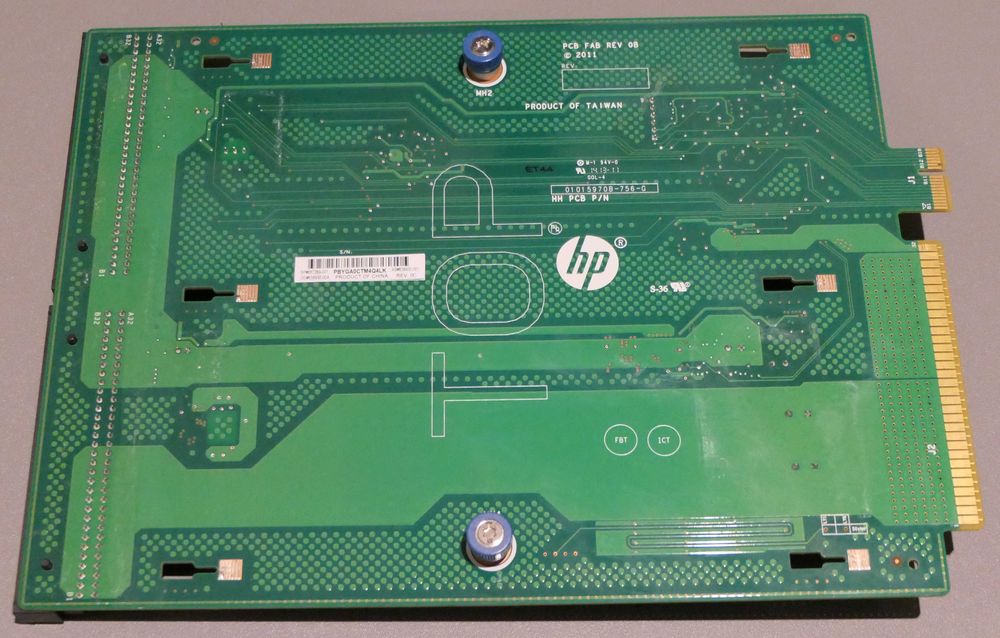 HP 638930‑001 – Backplane 2-Bay Power Supply p/ HP ProLiant ML350p G8