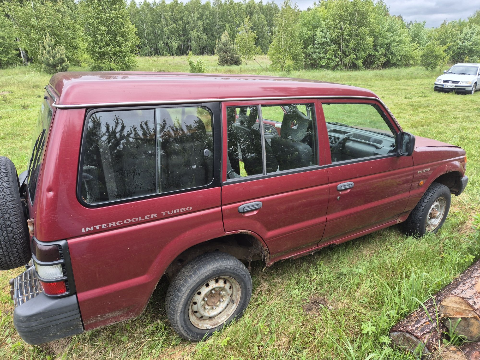 Mitsubishi pajero uszkodze