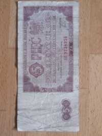 5 złotych 1948rok