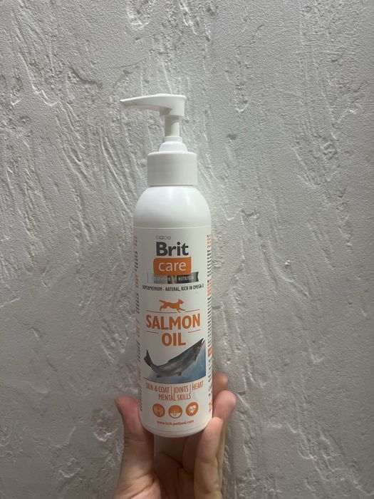 Масло лосося Brit care для домашніх улюбленців