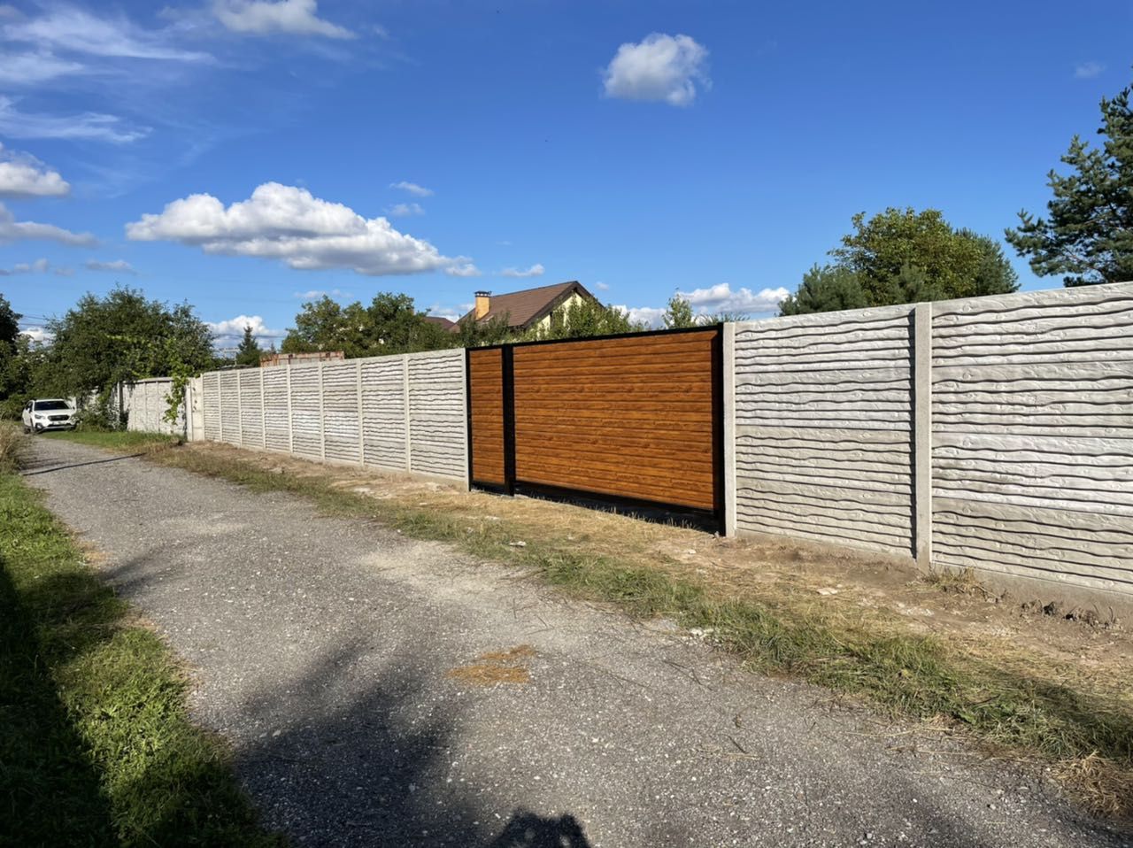 Бетонні паркани ,європаркан,еврозабор, бетонный забор,ворота.