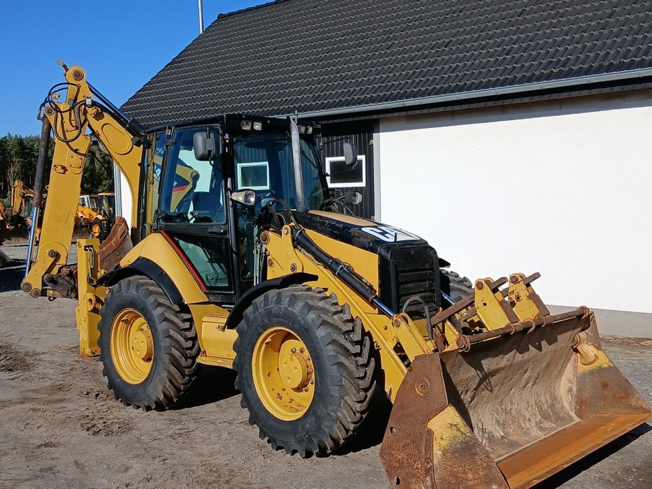 Cat 434E koparko ładowarka 434F 444F szybko złącze teleskop 4x4x4 pełn