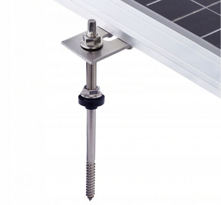 Śruba dwugwintowa PV fotowoltaika M10X250 + ADAPTER