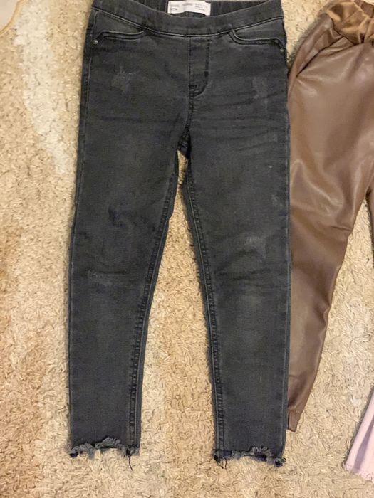 Джинсы. Кожаные штаны