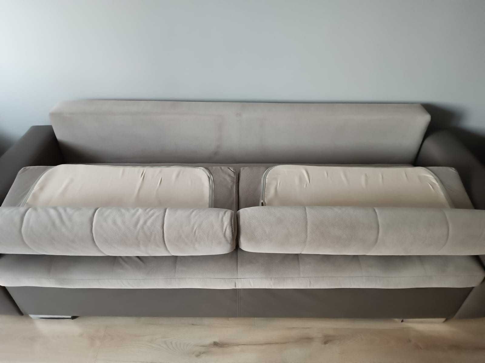 kanapa rozkładana + fotel gratis