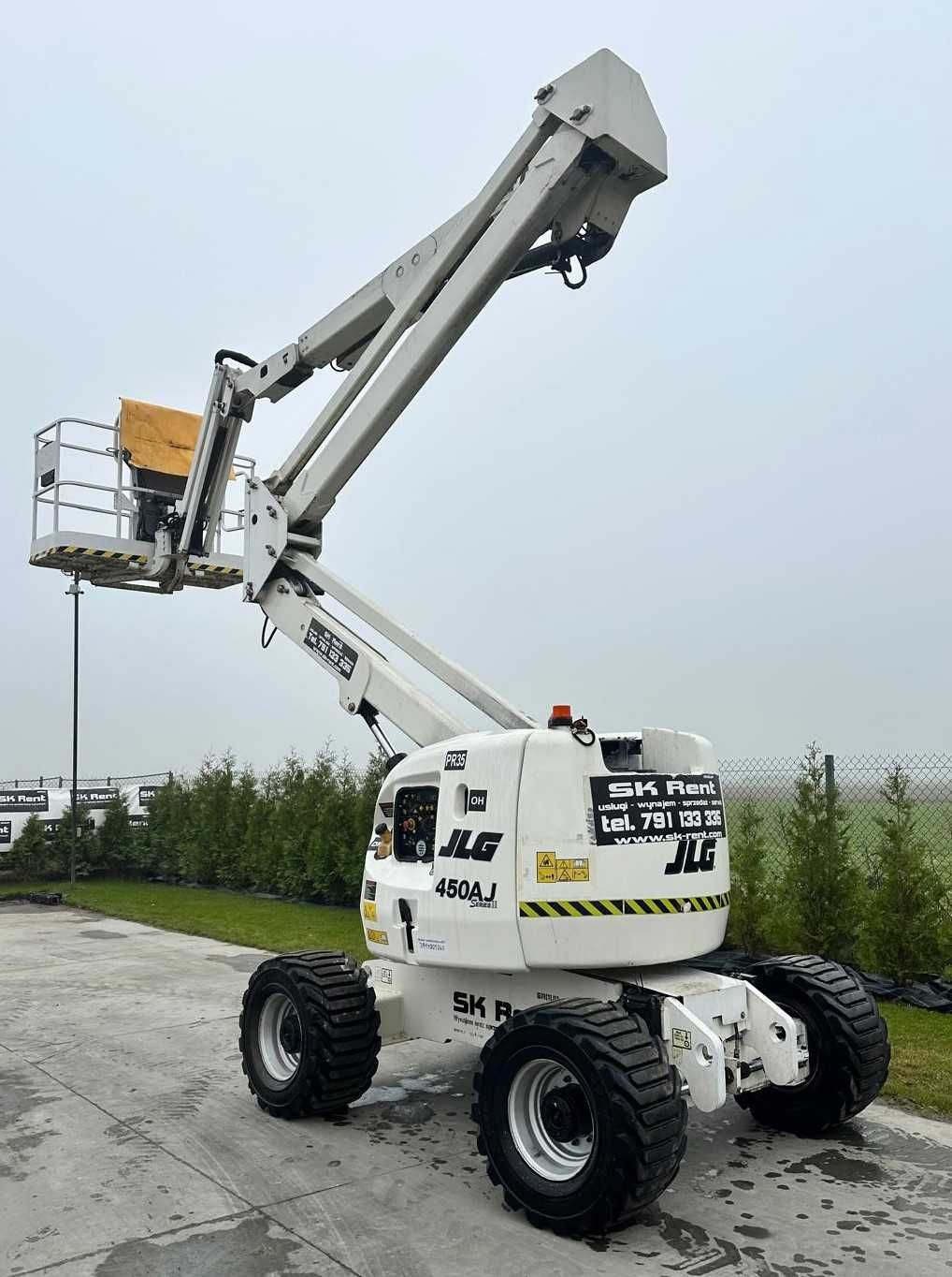 Podest Teleskopowy Przegubowy JLG 450AJ 16M Genie Manitou Haulotte 4X4