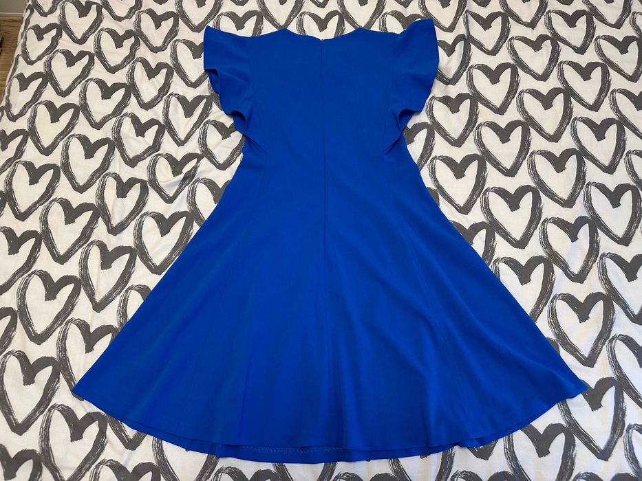 Зовсім нова сукня DKNY Royal Blue у стилі русалки – розмір S