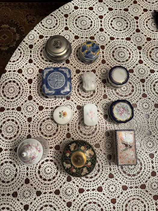 Caixinhas porcelana