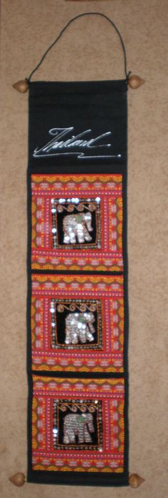 Картина для интерьера ручной работы с карманами