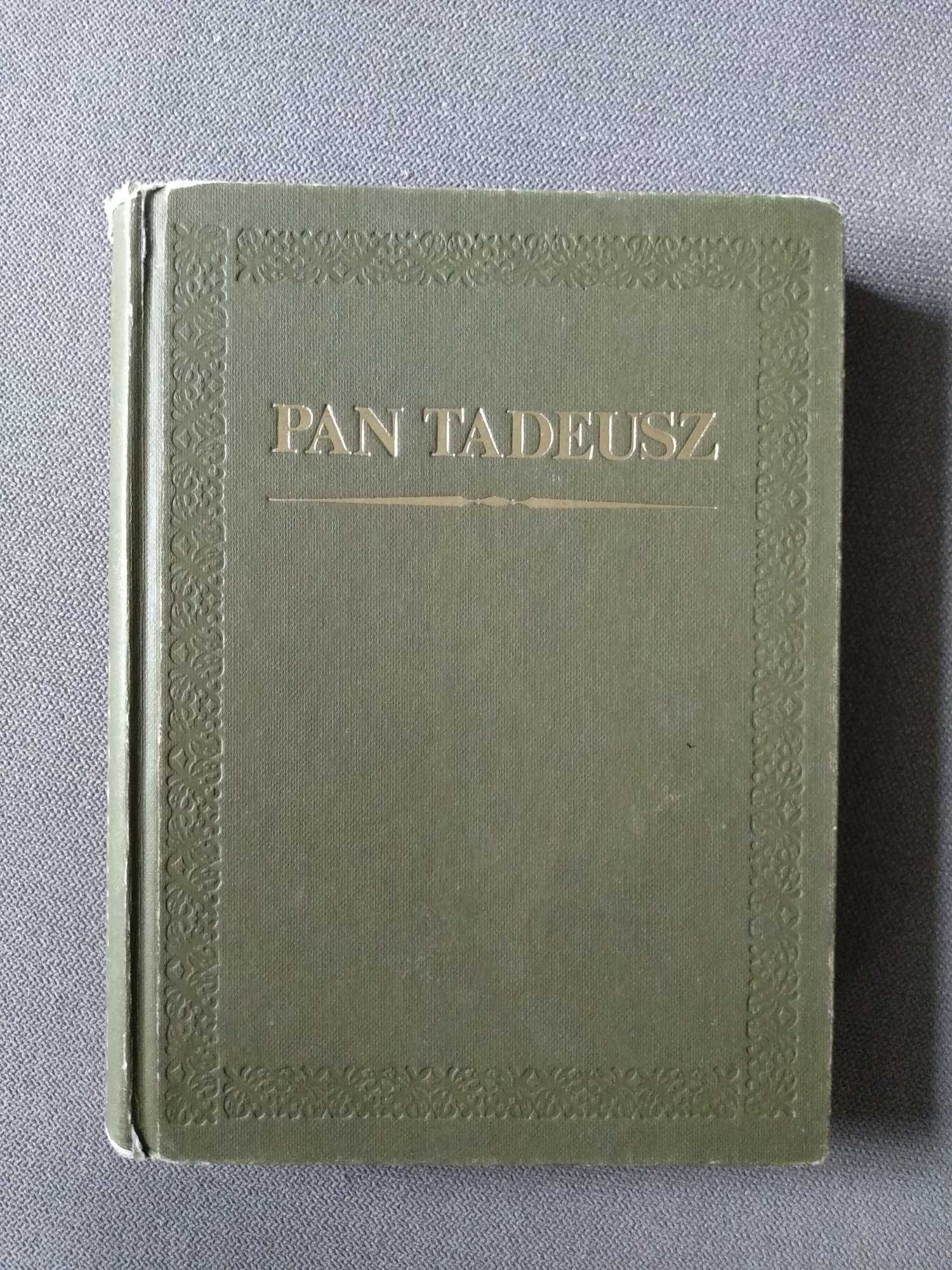 Książka "Pan Tadeusz" Adam Mickiewicz