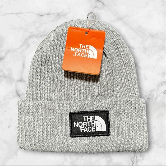 The North Face – Czapka Beanie, szara, Nowa z Metką