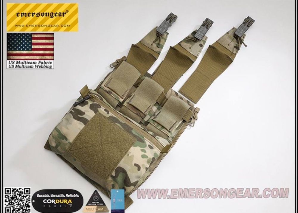 Задня штурмова панель на плитник Emersongear FRO Style V5 Cordura 500